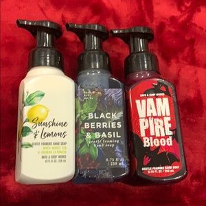 Bath and Body works Hand Wash Bundle